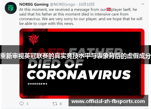 重新审视英冠联赛的真实竞技水平与表象背后的虚假成分