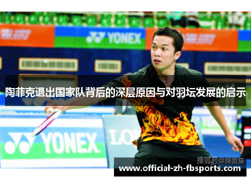 陶菲克退出国家队背后的深层原因与对羽坛发展的启示